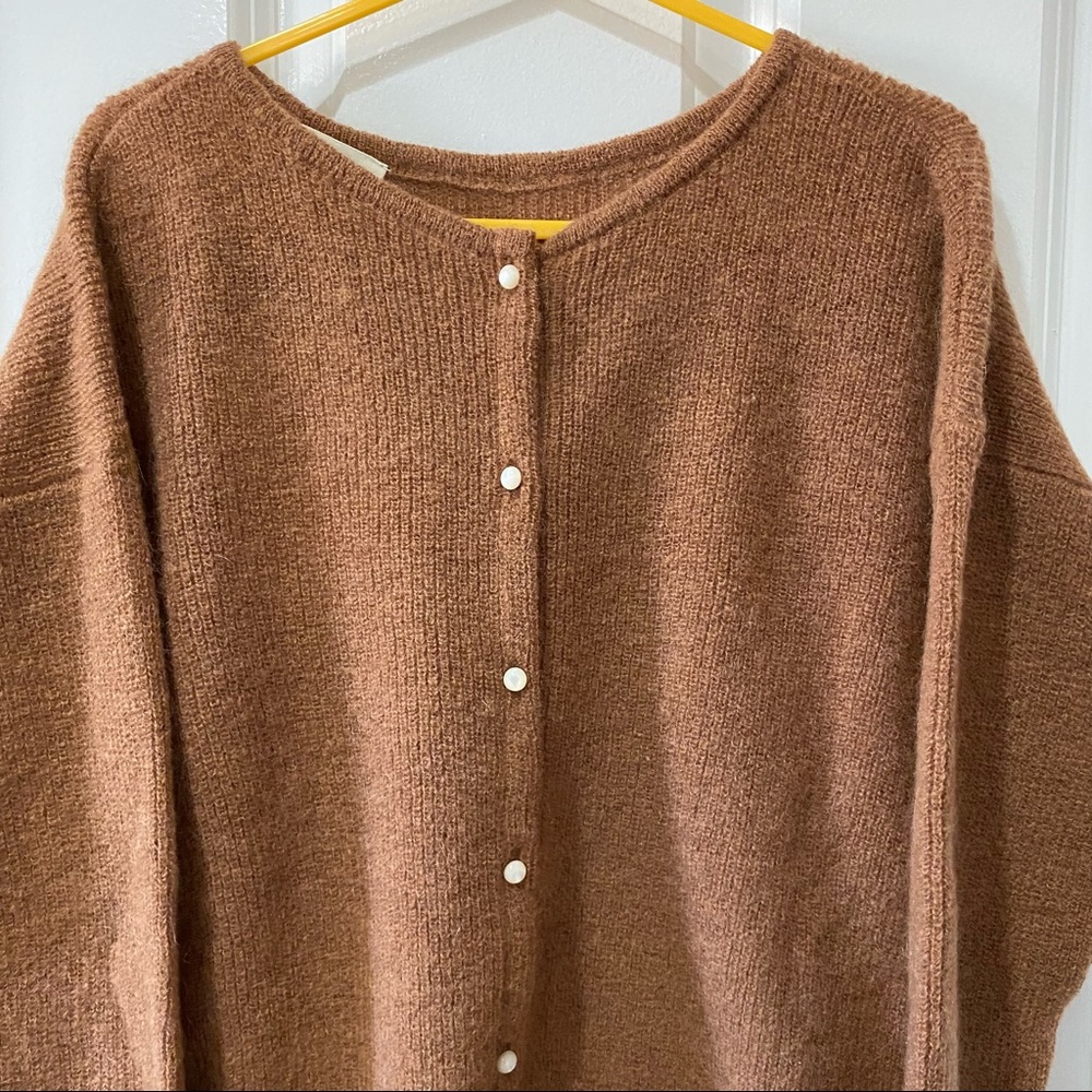 LIKE NEW Sezane Camel Gaspard Jumper Sweater XS - Picture 7 of 7